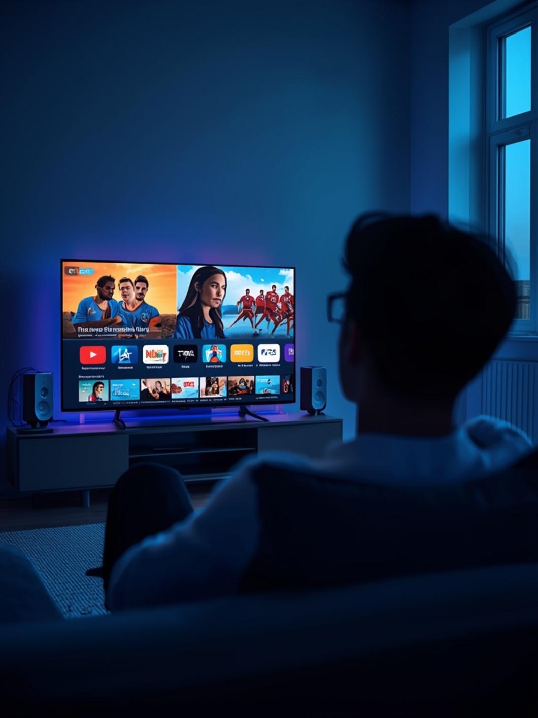 XtremHD IPTV multi-screen view on TiviMate